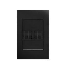 PLACA NEGRA ZUMBADOR POLICARBONATO 77X124MM  ARTLITE  APL-314 - Hergui Musical