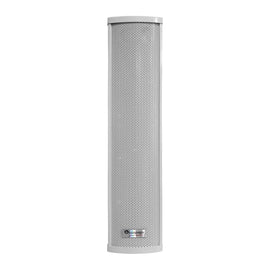 BAFLE AMBIENTAL SOUNDTRACK TIPO COLUMNA PARA INTEMPERIE 40w COLOR BLANCA CON MALLA DE ALUMINIO Y SOPORTES DE MONTAJE  SOUNDTRACK   OS-3470W - Hergui Musical