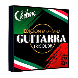 Encordadura para guitarra clásica NYLON Y ENTORCHADO MULTICOLOR  SELENE  S-MMTRI - Hergui Musical