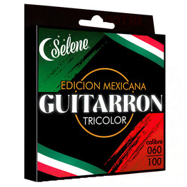 Encordadura para guitarrón ENTORCHADO NYLON-NIQUEL COBRE TRICOLOR  SELENE 300TRI - Hergui Musical