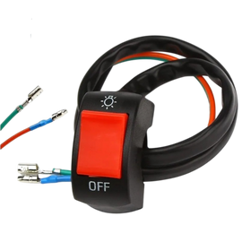 INTERRUPTOR PARA LUCES AUXILIARES DE MOTO  RADOX   835-113 - Hergui Musical
