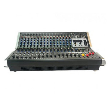 Mezcladora amplificada 16 Canales 500w x 2, Interfase USB, Bluetooth, Phantom 48v, Efectos  HARDEN   KMX-TS16 - Hergui Musical