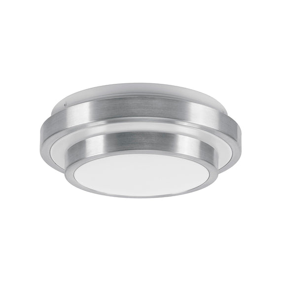 Luminario LED plafón decorativo 9W 6500K, metálico BASIC  VOLTECK    PLA-701L - Hergui Musical