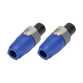 PAQ. 2 PZAS. DE CONECTOR SPEAKON 2 POLOS SERIE FX  NEUTRIK   NL2FX(2) - Hergui Musical