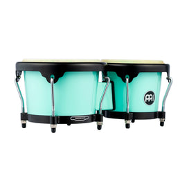 Bongo Headliner de Meinl de 6.5" y 7.5" pulgadas, Glacier Blue, parches de piel de búfalo seleccionados a mano, aros redondeados de 2.5 mm  MEINL  HB50-GBU - Hergui Musical