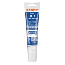 SELLADOR DE SILICON AZUL PARA ALTAS TEMPERATURAS 85g   TRUPER    ALTE-A - Hergui Musical