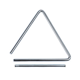 TRIANGULO POWER BEAT POWER KIDS 13 CENTIMETROS ALUMINIO ANODIZADO, VARIOS COLORES   POWERBEAT   5AC - Hergui Musical