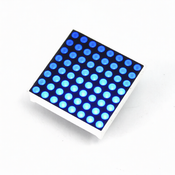 DISPLAY MATRICIAL ÁNODO COMPUN 8x8 AZUL  RADOX   870-303 - Hergui Musical
