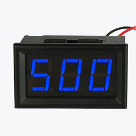 VOLMETRO DISPLAY DIGITAL AC 30-500V AZUL 8 AMP  NEPTRONICS   NEP-ELE-160 - Hergui Musical