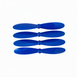 JGO. 4 PZAS. DE HÉLICES DE PLÁSTICO DE 2 PALAS DE 5.5cm AZUL  RADOX   870-601 - Hergui Musical