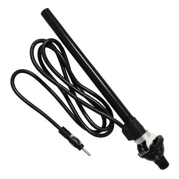 ANTENA AUTOMOTRIZ 4 SECCIONES COLOR NEGRO  RADOX   015-211 - Hergui Musical