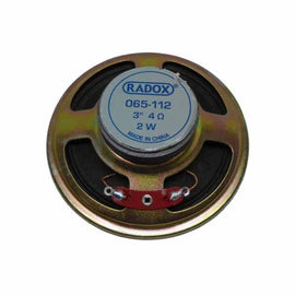 BOCINA REDONDA 3"  2w 4 OHMS (CERÁMICO)  RADOX   065-112 - Hergui Musical