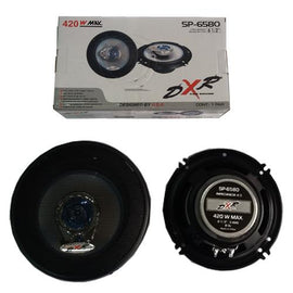 JGO. DE BOCINAS P/ CARRO 6 1/2" 420W DXR  SP-6580   RADOX   065-700 - herguimusical