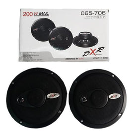 JGO. DE BOCINAS 6 1/2""  3V 200W 4 OHM  DXR   RADOX   065-706 - herguimusical