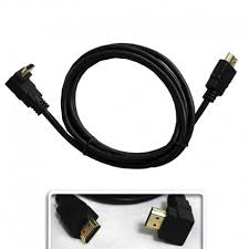 CABLE HDMI CON UN PLUG EN "L" 1.5m  RADOX   081-661 - herguimusical