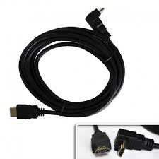 CABLE HDMI CON UN PLUG EN "L" 3m  RADOX   081-662 - herguimusical