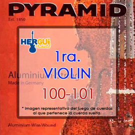 CUERDA 1RA. PARA VIOLIN 4/4 PYRAMID  100-101 - Hergui Musical
