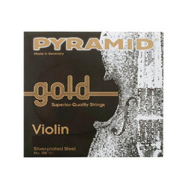 JGO. DE CUERDAS PARA VIOLIN 4/4 PYRAMID GOLD   108-100 - Hergui Musical