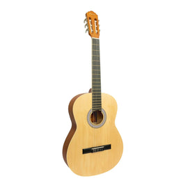 GUITARRA CLÁSICA 39", COLOR MADERA  ROMMS   GC-39 - Hergui Musical