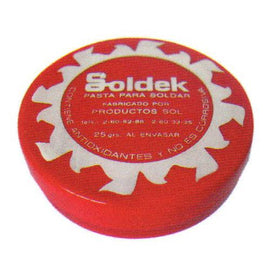 PASTA PARA SOLDAR ROJA SOLDEK 25 GRS  RADOX   110-606 - herguimusical