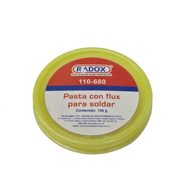 PASTA CON FLUX PARA SOLDAR DE 150g  RADOX   110-680 - Hergui Musical