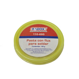 PASTA CON FLUX PARA SOLDAR DE 150g  RADOX   110-680 - Hergui Musical