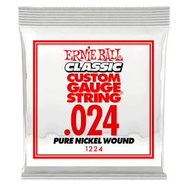 CUERDA 4TA  ELECTRICA .024  ERNIE BALL     1124 - herguimusical