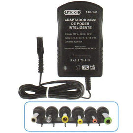 ELIMINADOR INTELIGENTE UNIVERSAL 1200MA DXR 130-141  RADOX    130-141 - herguimusical