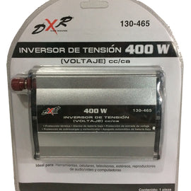 INVERSOR DE VOLTAJE 11.2VCD-119VCA 400w  RADOX   130-465 - herguimusical