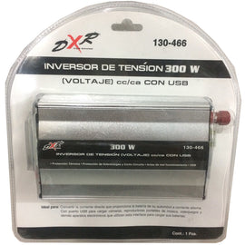 INVERSOR DE TENSION CC/CA C/ USB 300w  RADOX   130-466 - herguimusical