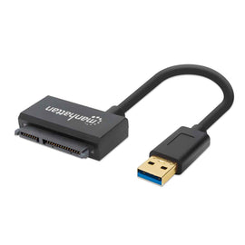 CONVERTIDOR SATA, MACHO/MACHO, NEGRO  MANHATTAN  130424 - Hergui Musical
