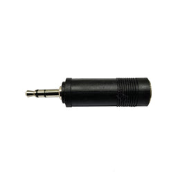 ADAPTADOR JACK 6.3 A PLUG 3.5 ESTEREO  MITZU  RADOX   CM-126 - Hergui Musical