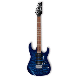 GUITARRA ELECTRICA IBANEZ ''GIO RG'' ZURDA, AZUL TRANSPARENTE SOMBREADO  IBANEZ  GRX70QAL-TBB - Hergui Musical