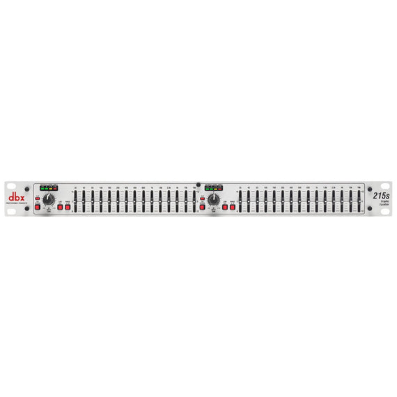 ECUALIZADOR GRAFICO 15 BANDAS DUAL DBX 215S - herguimusical