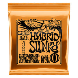 JGO DE CUERDAS ELECTRICA "HYBRID SLINKY" ERNIE BALL 2222 - herguimusical