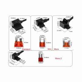 ADAPTADOR AUTOMOTRIZ CON PORTAFUSIBLE TIPO CLAVIJA MINI    RADOX    255-940 - Hergui Musical