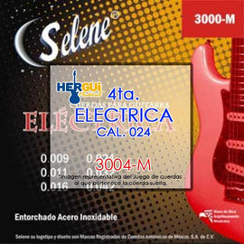CUERDA 4TA ELECTRICA SELENE 3004-M - herguimusical