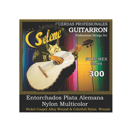 JGO CUERDAS NYLON P/ GUITARRON SELENE 300 - Hergui Musical