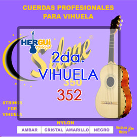 CUERDA 2DA PARA GUITARRA ELECTROACUSTICA SELENE 352        352 - herguimusical