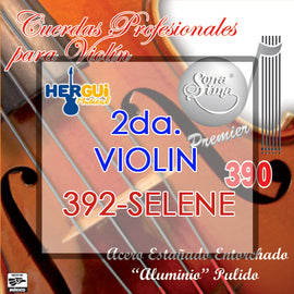 CUERDA 2DA P/ VIOLIN  SELENE    392-SELENE - herguimusical