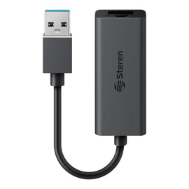 Adaptador USB 3.0 a Gigabit Ethernet (RJ45)  STEREN  506-434 - Hergui Musical
