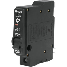 INTERRUPTOR TERMOMAGNETICO 1 POLO 20A  VOLTECK    IT-120 - Hergui Musical