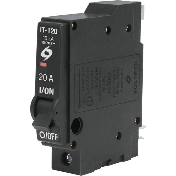 INTERRUPTOR TERMOMAGNETICO 1 POLO 20A  VOLTECK    IT-120 - Hergui Musical