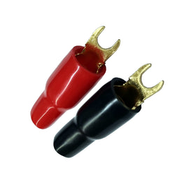 PAQ. DE 4 PZAS. DE TERMINAL TIPO "U" C/ FORRO Cal. 4  RADOX   520-792 - Hergui Musical