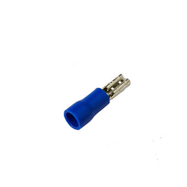 PAQ. DE 10 Pzas. de TERMINAL FASTON 1/8"" CON FORRO AZUL C14-16 radox  RADOX   520-843 - Hergui Musical