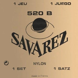 JGO. DE CUERDAS SAVAREZ "TRADICIONAL" PARA GUITARRA CLÁSICA (TENSIÓN BAJA)  520B - herguimusical
