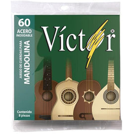 JGO DE CUERDAS PARA MANDOLINA VICTOR VCMA-60        VCMA-60 - herguimusical