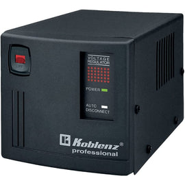 Regulador de Voltaje Koblenz, 2000W (2500VA) 6 contactos aterrizados desconexión automática   KOBLENZ  ER-2550   00-1560-2 - Hergui Musical