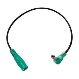 CABLE ANGULADO PARA CAMBIAR POLARIDAD PEDALES (LINE SIX) - VERDE  POWER ALL   C-GN/R - Hergui Musical