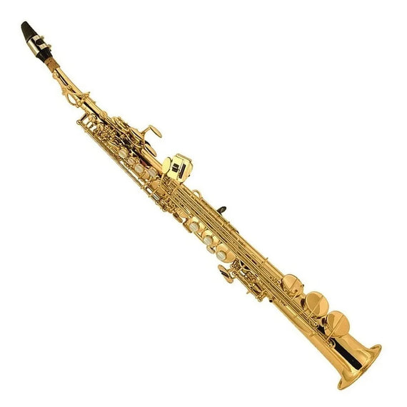 SAXOFON SOPRANO SIB CON ESTUCHE BLESSING   6433L - herguimusical